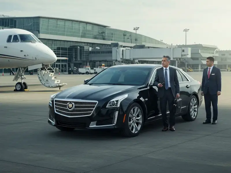 Secaucus Limo & Car Service airport pickup vehicle